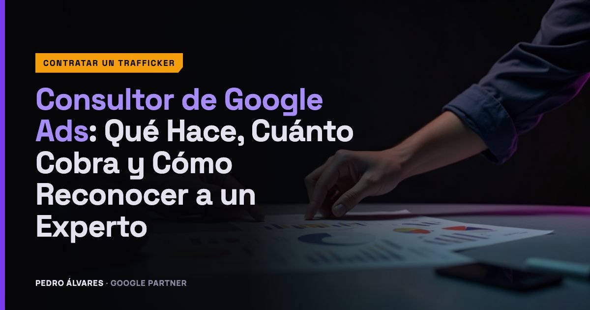 Consultor de Google Ads: Qué Hace, Cuánto Cobra y Cómo Reconocer a un Experto